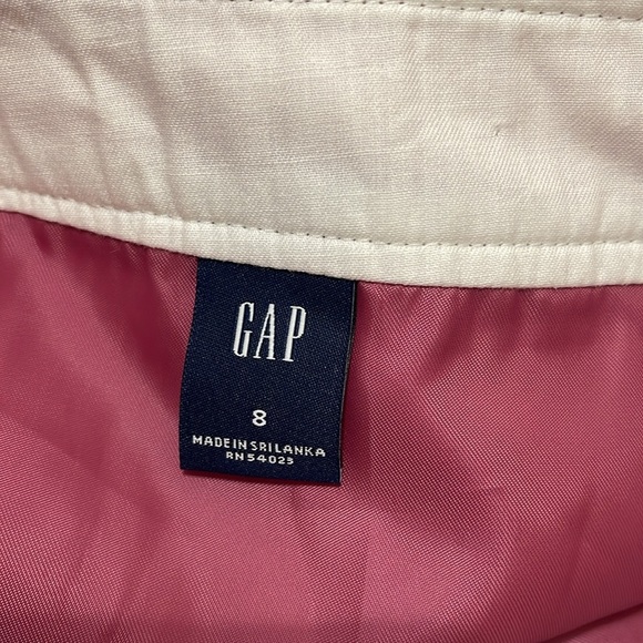 Gap Y2K Vintage Wool Trumpet Skirt Pink Size 8 - Picture 8 of 10